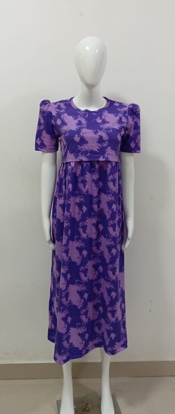 Tie and Dye Purple