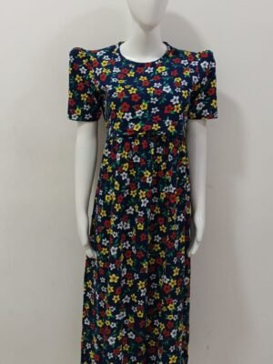 Navy Blue Floral
