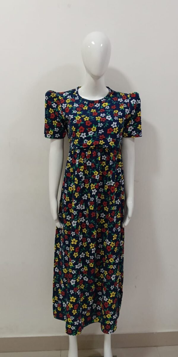 Navy Blue Floral