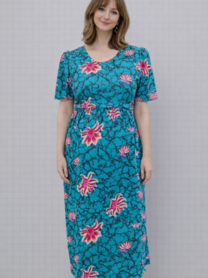 Turquoise Floral Design