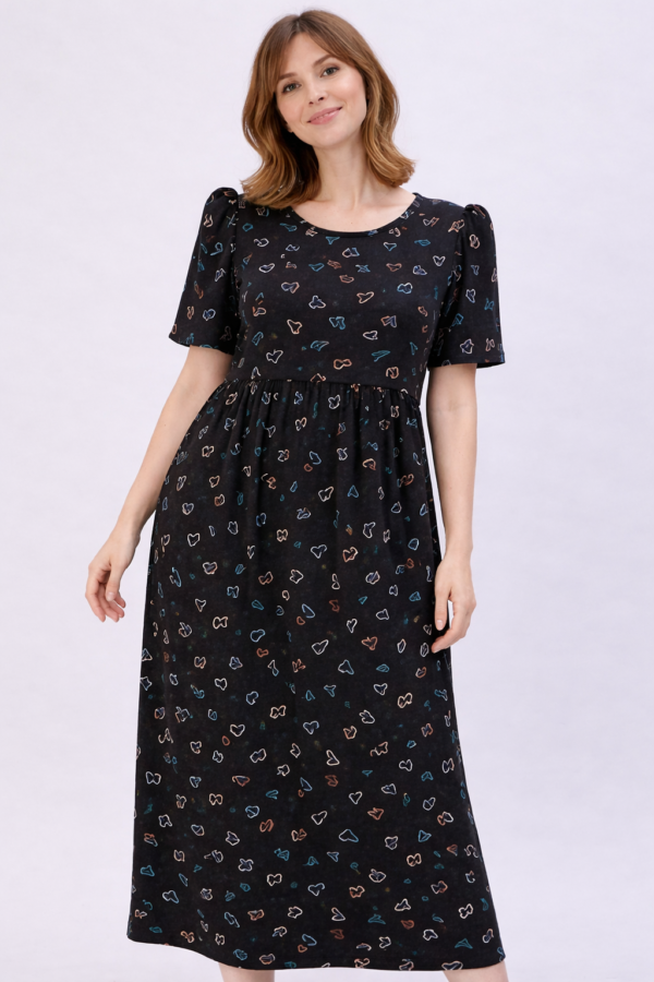 Playful Heart-Patterned Design