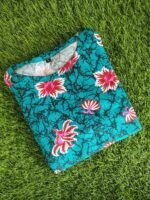 Turquoise Floral Design