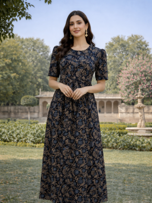 Gorgeous in Paisley Dress