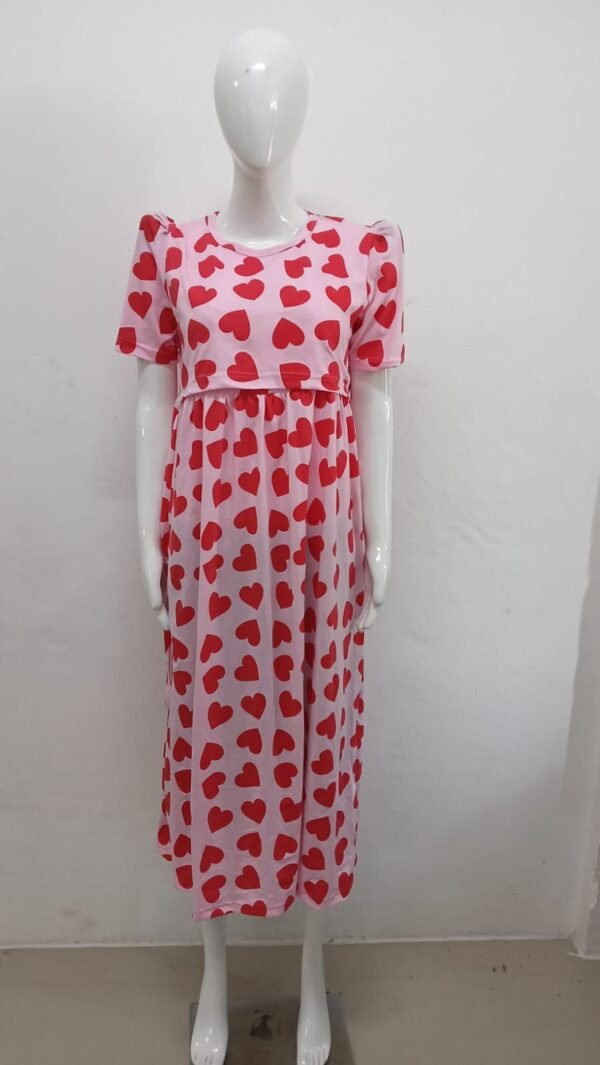 Baby Pink / Red Heart