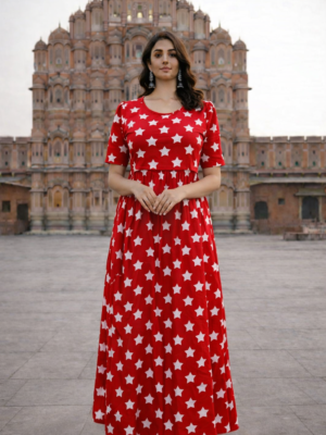 Red & White Big Stars