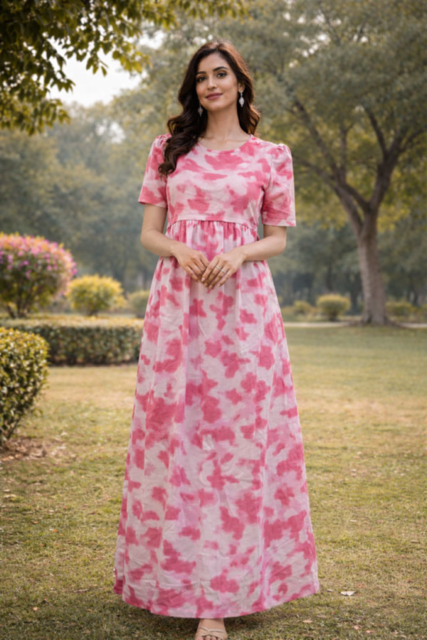 Tie & Dye - Baby Pink