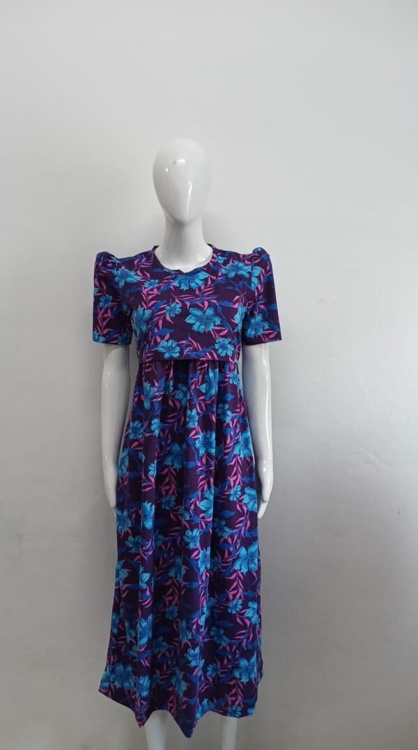 Vibrant Flowers Purple