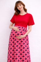 Red / Pink Floral - Dual Tone  Feeding