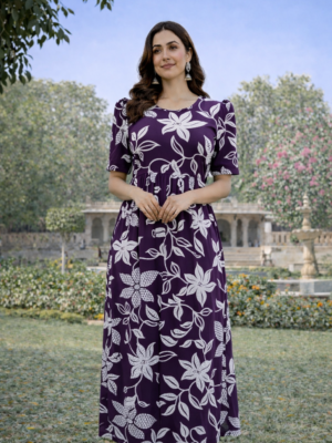 Violet Floral in Feeding