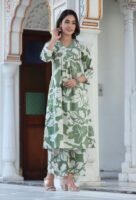 Ivory Leaf Harmony Kurti