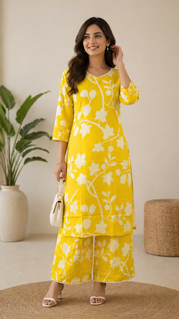 Sunshine Bloom - Rayon Fabric
