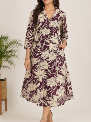 Plum Blossom Breeze Dress