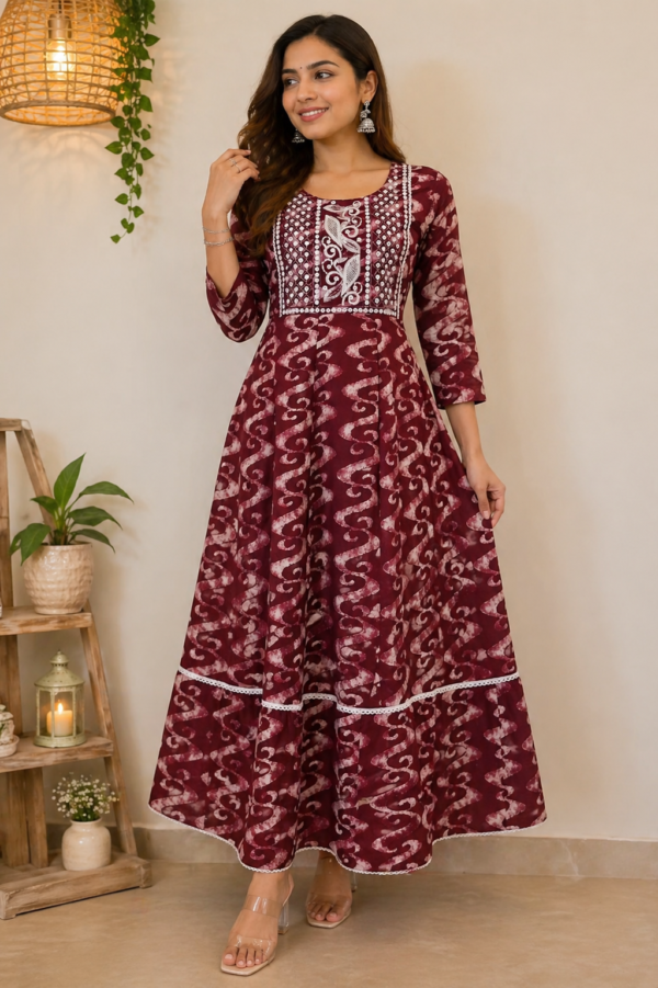 Mughal Motif Frock