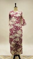 Berry Bloom Floral - Rayon Fabric