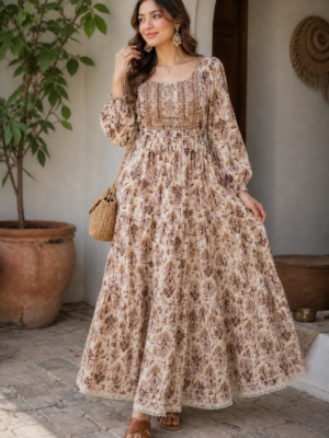 Ivory Bloom Frock