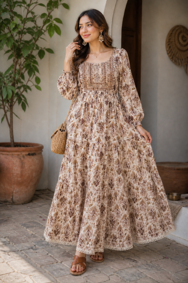Ivory Bloom Frock
